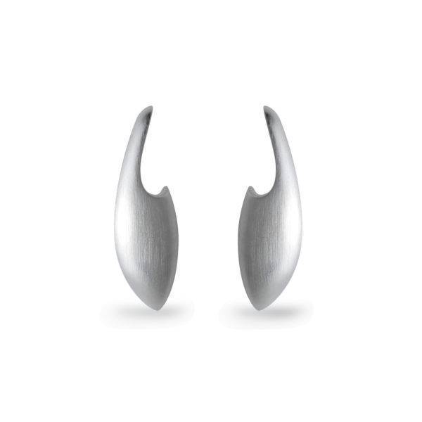 Seaside Nautilus earrings small in silver
