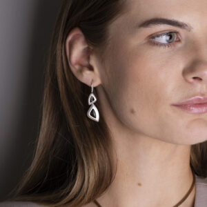 South Atlantic drop earrings Smokey Quartz