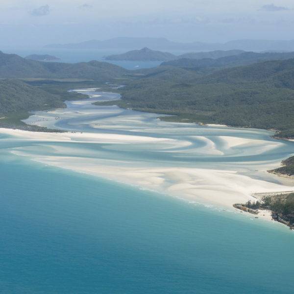 Design inspiration from Hill Inlet and Whitehaven Beach in the Whitsundays