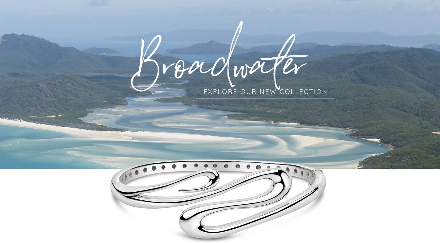The Broadwater collection is inspired by the stunning waterways from Hill Inlet in The Whitsundays to Southern Moreton Bay